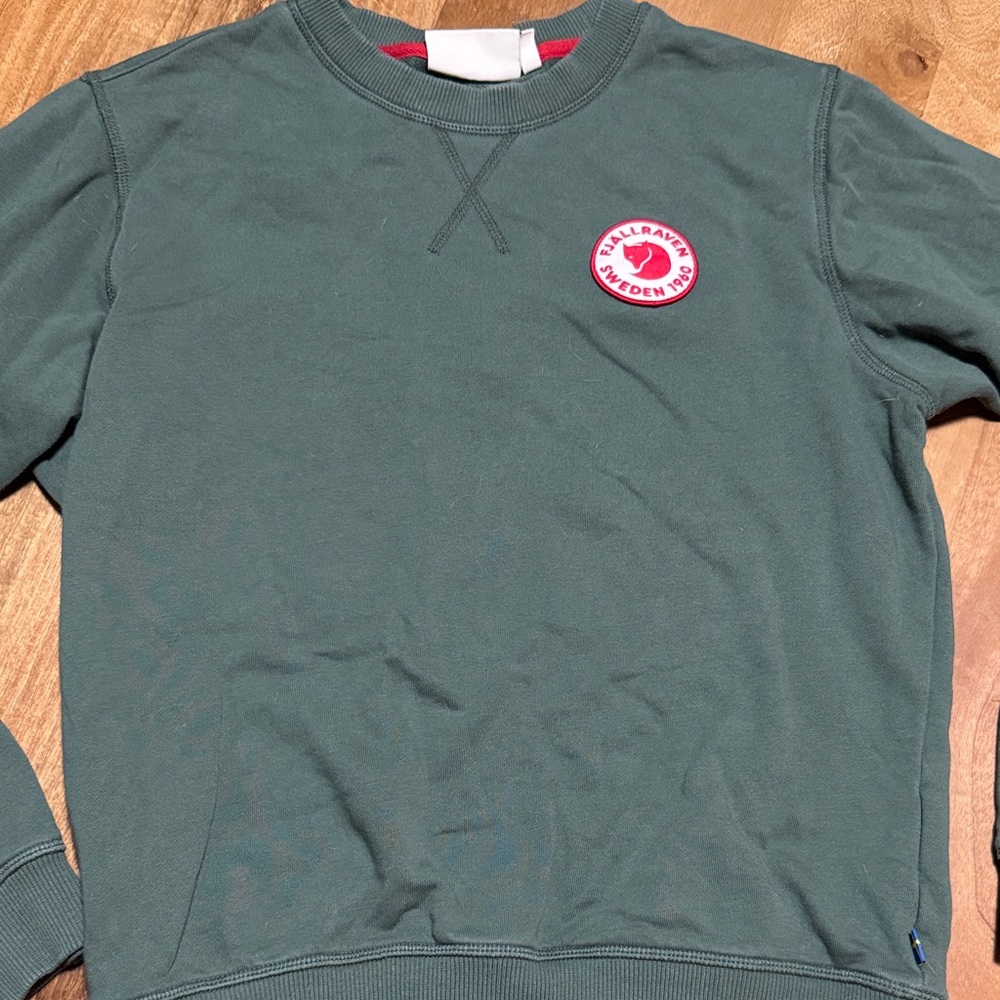 Fjallraven Green Sweatshirt